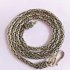 Sterling Silver Suarti BA Bali Byzantine 3mm Chain Necklace  18" 46cm Long 26.9g for sale  GUILDFORD