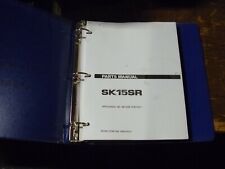 Catálogo de piezas de fábrica miniexcavadora de pista Kobelco SK15SR PU07001 y superior segunda mano  Embacar hacia Argentina