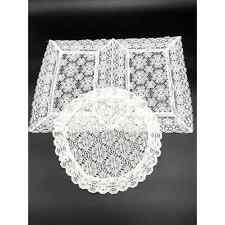 Vintage lace doilies for sale  Shipping to Ireland