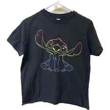 Camiseta Disney Lilo & Stitch Rainbow Stitch Sentada - Juvenil XL segunda mano  Embacar hacia Argentina