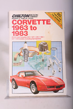 Corvette repair manual for sale  Wapiti