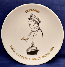 Cunard assiette queeen d'occasion  La Ferrière-sur-Risle