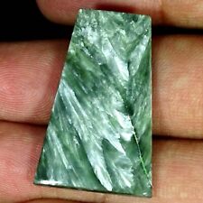 Natural Seraphinite Gemstone 26.00 Cts Loose Fancy Cabochon Africa 20X32X4MM for sale  Shipping to South Africa