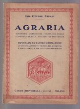 Libro agraria ettore usato  Italia