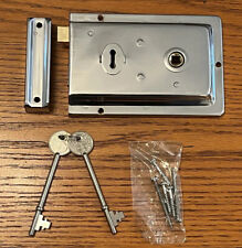 Chrome rimlock keys for sale  WIMBORNE