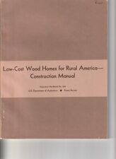 Usado, Casas de madeira de baixo custo para Rural America manual de construção USDA 1969 * comprar usado  Enviando para Brazil