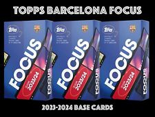 Topps barcelona focus for sale  LEICESTER