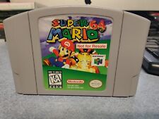 Autêntico SUPER MARIO 64 N64 'NÃO PARA REVENDA' Apenas Cartucho - RARO - Testado!, usado comprar usado  Enviando para Brazil