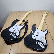2x PS3 Harmonix Fender Stratocaster Guitar Hero Rock Band 822151 SEM DONGLE, usado comprar usado  Enviando para Brazil