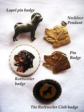 Badges rottweiler dog for sale  FAKENHAM