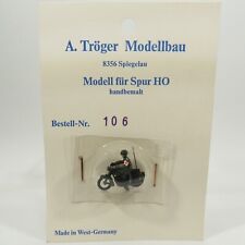 Tröger Modellbau Nr.: 106 Sanitario militar en motocicleta. Escala 1:87 H0, usado comprar usado  Enviando para Brazil