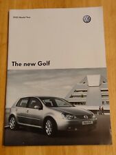 2004 golf brochure for sale  WHITLAND