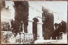 RPPC VIEW OF PRISONERS WALKING OUT OF GATE PORTLAND PRISON PORTLAND DORSET KING for sale  Shipping to South Africa