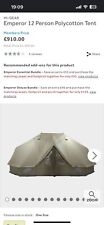 Emporer tent person for sale  ASHFORD