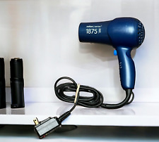 Conair Hair Dryer Salon Series 1875 BLUE Watt Mid-Size 2 Heats Speeds TESTED for sale  Shipping to South Africa