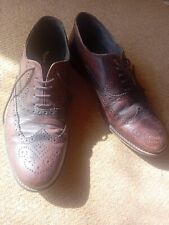 Mens leather brogues for sale  ABINGDON