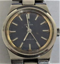 Relógio feminino maior vintage Omega prata corda manual comprar usado  Enviando para Brazil