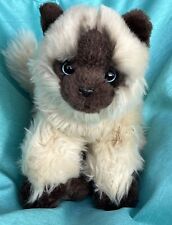 Toys "R" Us Himalayan Siamese Plush Kitten, Fluffy, Soft, Brown & Tan Cat 2012, used for sale  Shipping to South Africa