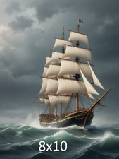 Sailing ship wall for sale  Addison