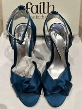 Faith teal shoes for sale  SWINDON