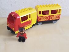 (D18) Lego Duplo kolej elektryczna z wagonem osobowym i maszynistą na sprzedaż  Wysyłka do Poland