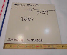 1 peça. *Bone* Telha de assoalho cerâmica por American Olean 8" X 8" superfície lisa, NOVO comprar usado  Enviando para Brazil
