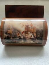 ERCOLANO Keepsake Musical Box THE WIND BENEATH MY WINGS Nautical Made In ITALY for sale  Shipping to South Africa