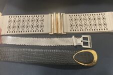 Belts silver black for sale  Greenwood