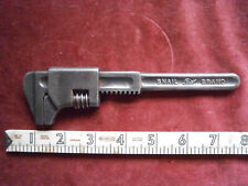 Vintage snail brand 7'' adjustable spanner for sale  Shipping to South Africa