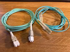 Lc fibre cables for sale  RUSHDEN