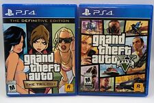 Grand Theft Auto The Trilogy + Grand Theft Auto V 5 (PS4) incl 2 jogos, usado comprar usado  Enviando para Brazil