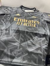 Camiseta deportiva Adidas Arsenal Away negra y dorada 22/23 pequeña-2XL, usado segunda mano  Embacar hacia Argentina