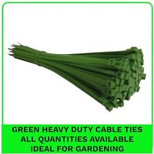 Green cable ties. for sale  MANCHESTER