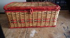 Vintage wicker sewing for sale  BANBURY