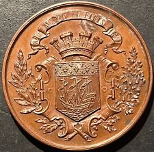 Médaille cuivre siège d'occasion  Fontainebleau
