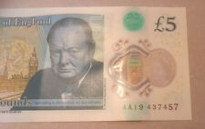 New five pound for sale  MACCLESFIELD