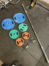 Olympic barbell weights for sale  HORNCHURCH
