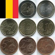 Używany, Belgia monety euro od 1999 do 2024 roku, nieobiegowe/świeże bankowe na sprzedaż  Wysyłka do Poland