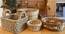Baskets various materials for sale  Pendleton