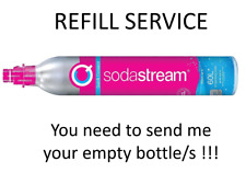 Sodastream pink refill for sale  ABERGAVENNY