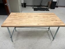Wood top table for sale  Troy