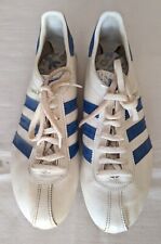 Używany, Vintage 🔥 Buty Adidas Track & Field Comet Made in West Germany 8 białe niebieskie na sprzedaż  PL