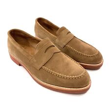 J. Crew Kenton A6312 Lt. Brown Suede Slip On Penny Loafers Casual/Dress Men’s 11 for sale  Shipping to South Africa