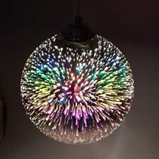 3d Firework Light Glass Pendant Light Shade Hanging Ceiling Lights E27 Base for sale  Shipping to South Africa