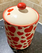 Heart cookie jar for sale  STOCKPORT
