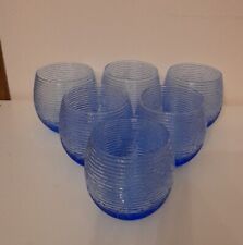 Bicchieri vetro azzuro usato  Soliera