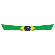 Brazilian flag helmet for sale  LONGFIELD