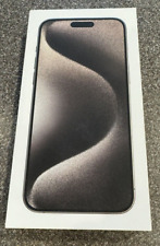 Apple iPhone 15 Pro Max titânio natural 256GB - caixa vazia SOMENTE comprar usado  Enviando para Brazil