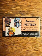 Folheto adesivo vintage Dennison Thanksgiving & Fall Seals. No. 8919 comprar usado  Enviando para Brazil