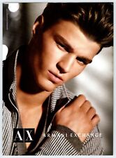 HANDSOME YOUNG MAN ARMANI EXCHANGE Original 8"X10.75" Magazine Ad M426, usado comprar usado  Enviando para Brazil